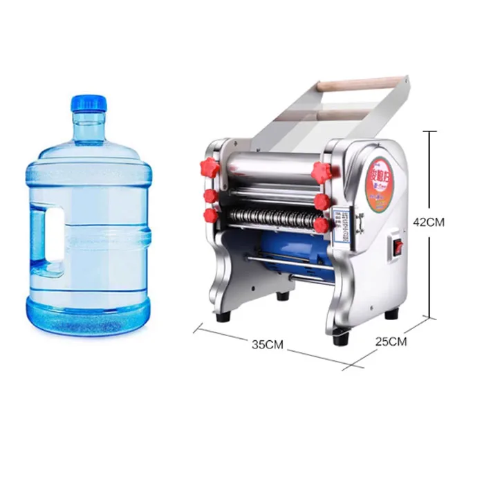 الفولاذ المقاوم للصدأ التلقائي الكهربائية التورتيلا المعكرونة صانع البيتزا المعكرونة القاطع آلة المعكرونة