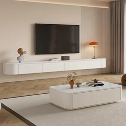 Solid Wood TV Cabinet, Hanging TV Cabinet, Scratch Resistance, High Temperature Resistance, Suitable for Bedrooms Living Room