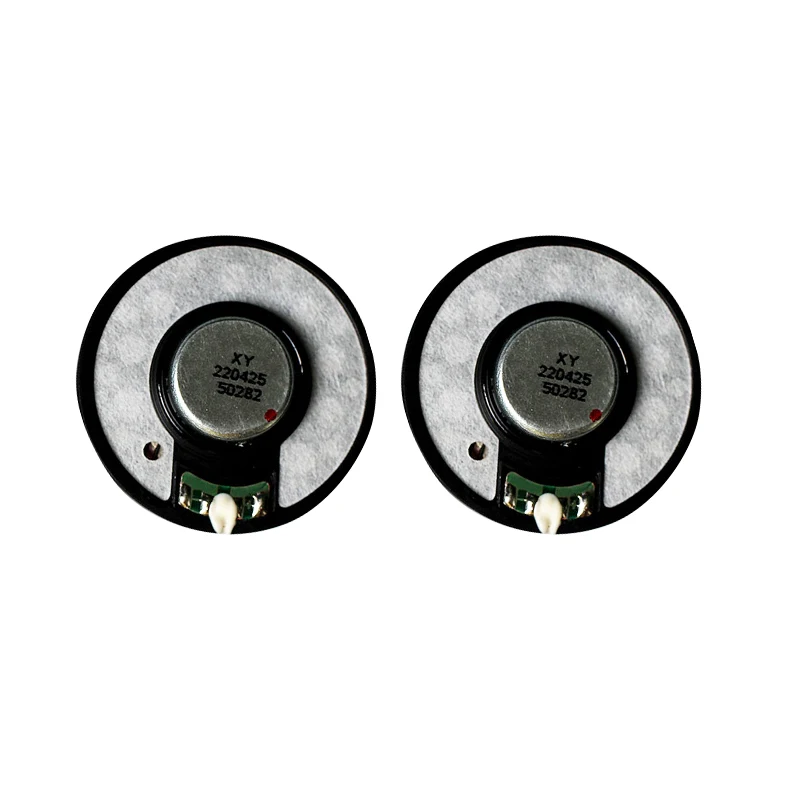 50mm Titanium Diaphragm Headphones Speaker Unit DIY 32Ohm Large Headset Drivers with Copper Ring 2PCS