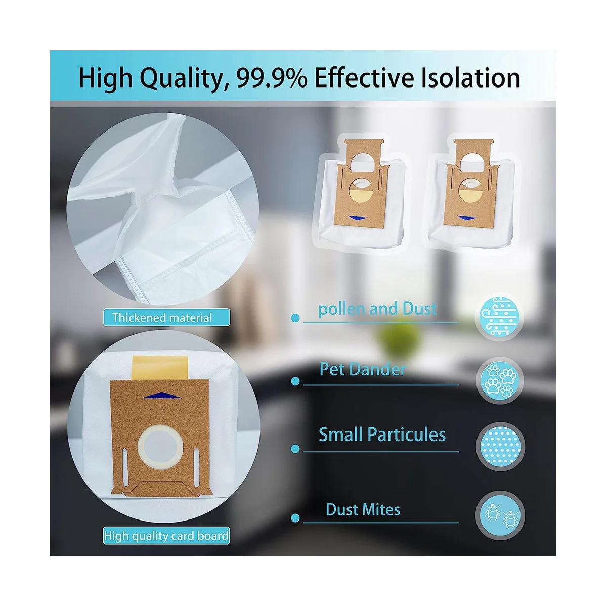 

vacuum cleaner parts For Deebot T9 T8 N8 Accessories Robot Vacuum Cleaner Main Side Brush Dust Bags HEPA Filter