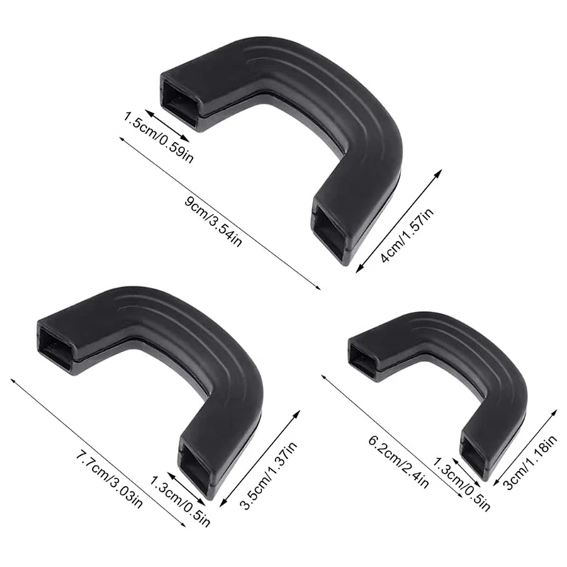 Silikon Topf griffe Griff halter Finger schützen Topf halter hitze beständige Silikon klemme Griff abdeckung für Bratpfannen