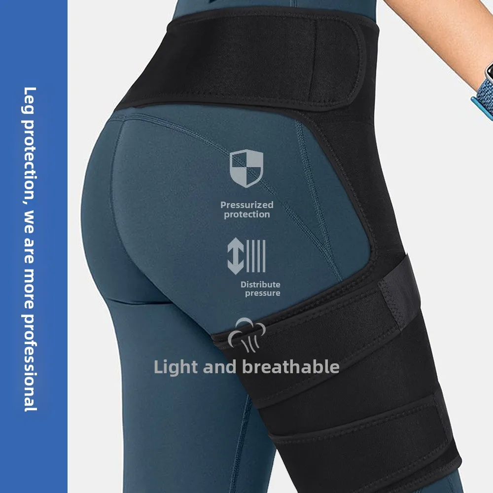 

Basketball and Football Pressure Thigh Support Fitness Training Breathable Support Belt