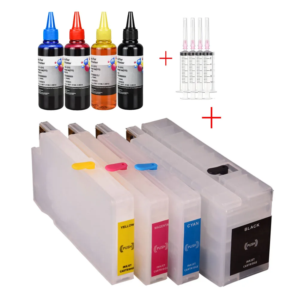 

einkshop compatible for HP 952 953 954 955 xl Refillable ink Cartridge for HP 7720 7740 8210 8710 8720 8730 8740 printer