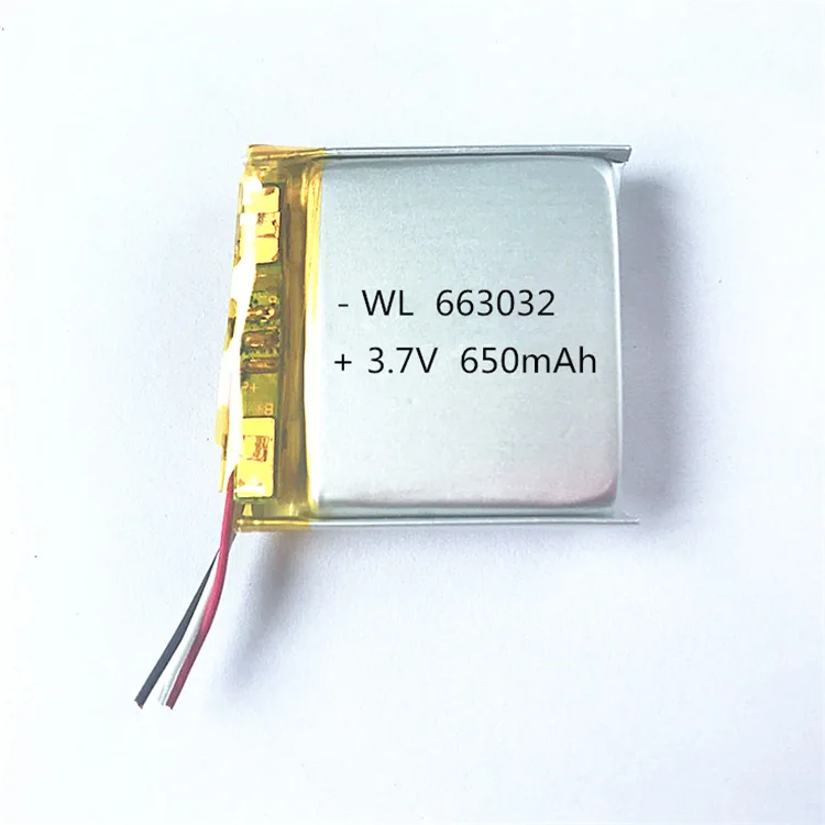 New 663032 650mAh Battery For Smartphone Watch Built-in Li-ion High Quality In Stock With Free Tools