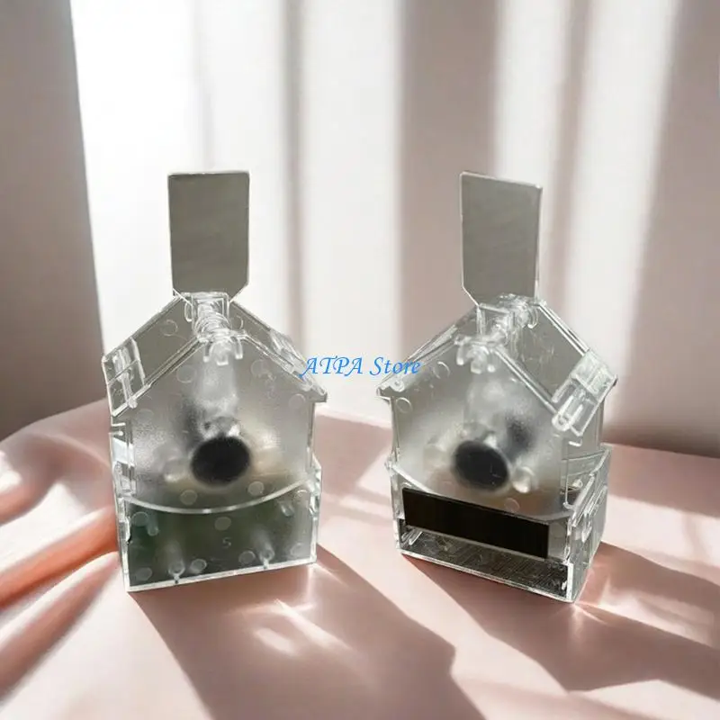 U13C Car Dashboard Decoration With Automatically Swing Clear Acrylic Stand