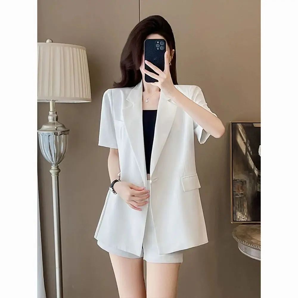 Dames cropped jas nieuw in externe kleding crop blazer vrouw stretch laag voorkant populaire seizoensgebonden zachte jeugdige topcoat aura