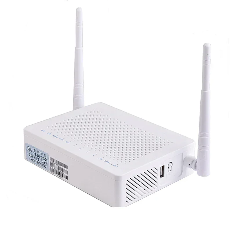 Imagem -02 - Onu Gpon F673av9 a Dual Band 4ge Mais 1tel Mais 2usb Mais ac 5g Wi-fi Segunda Mão sem Poder