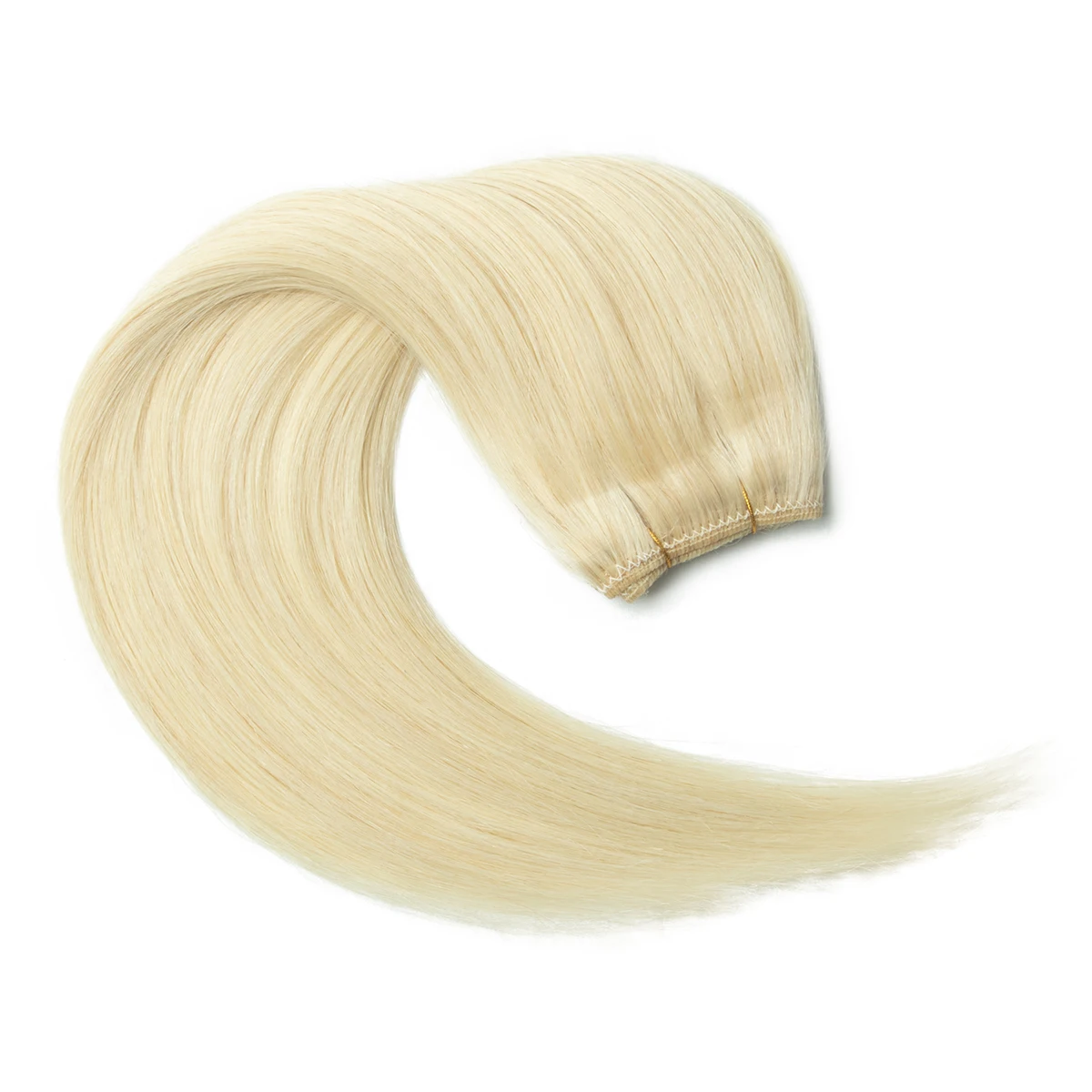 # 613 السيدات الشعر حزم من شعر أشقر شعر بشري طبيعي حقيقي آلة ريمي 12 16 20 24 بوصة #3