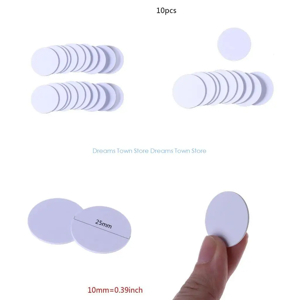 

HX6A 10 Pcs for Smart Card RFID Cards 125Khz EM4100 T5577 Chip Tags Rewritable Waterp