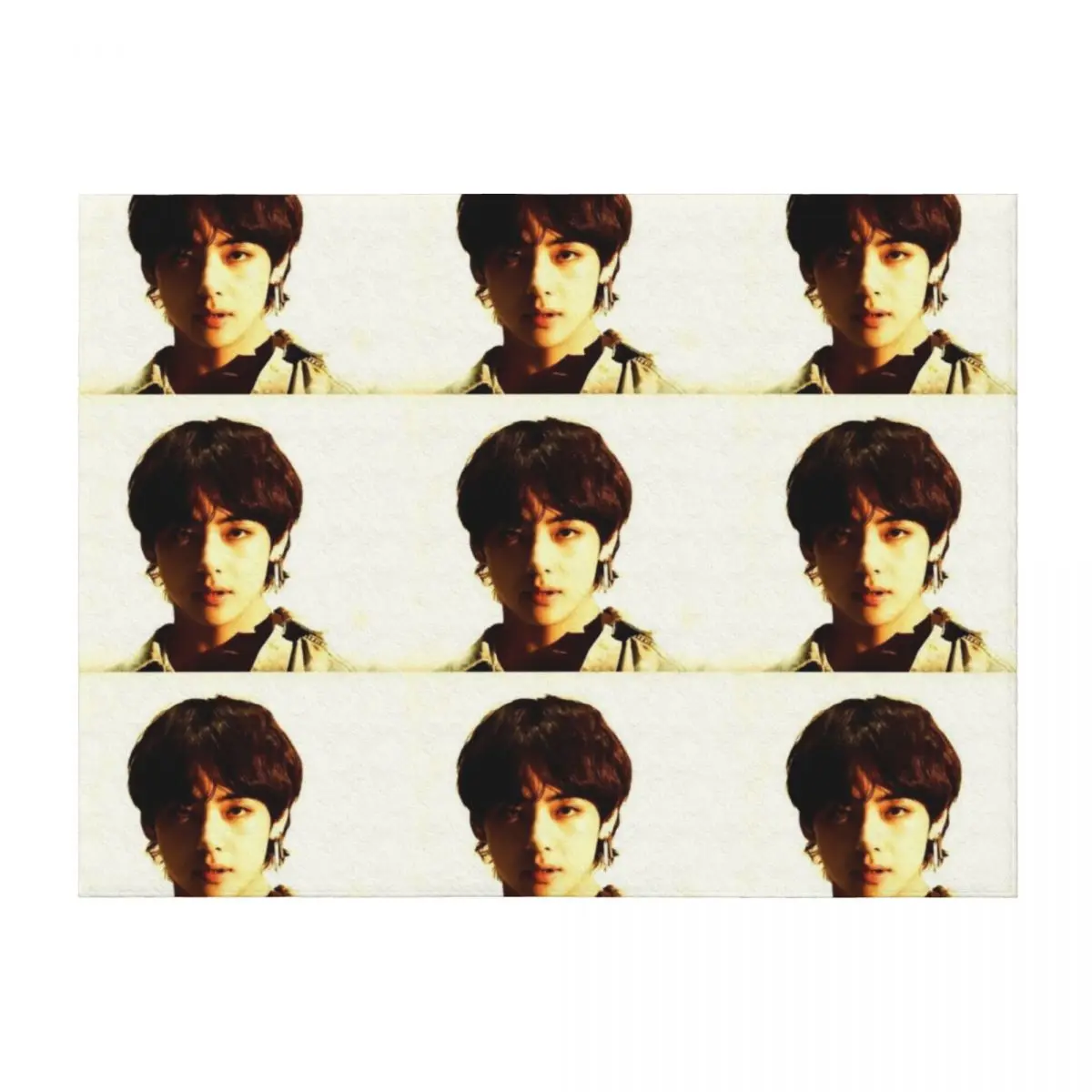 

V II (FAKE LOVE) Throw Blanket Baby Plaid valentine gift ideas Summer Blankets