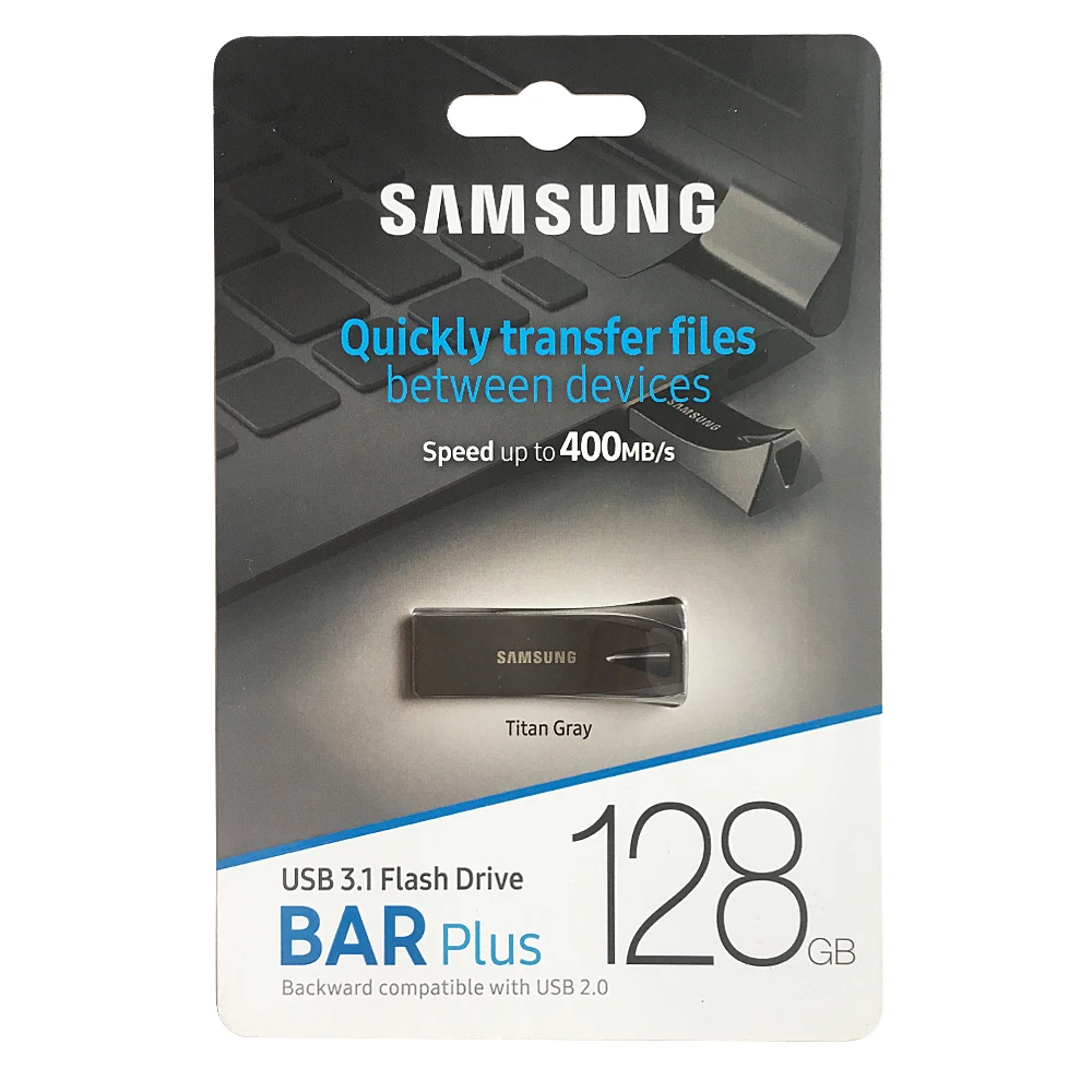 محرك فلاش USB من سامسونج 64 جيجابايت 128 جيجابايت 256 جيجابايت 512 جيجا بايت USB 3.1 محرك أقراص صغير جهاز تخزين عصا الذاكرة قرص U سرعة القراءة تصل إلى 400 ميجابايت/ثانية