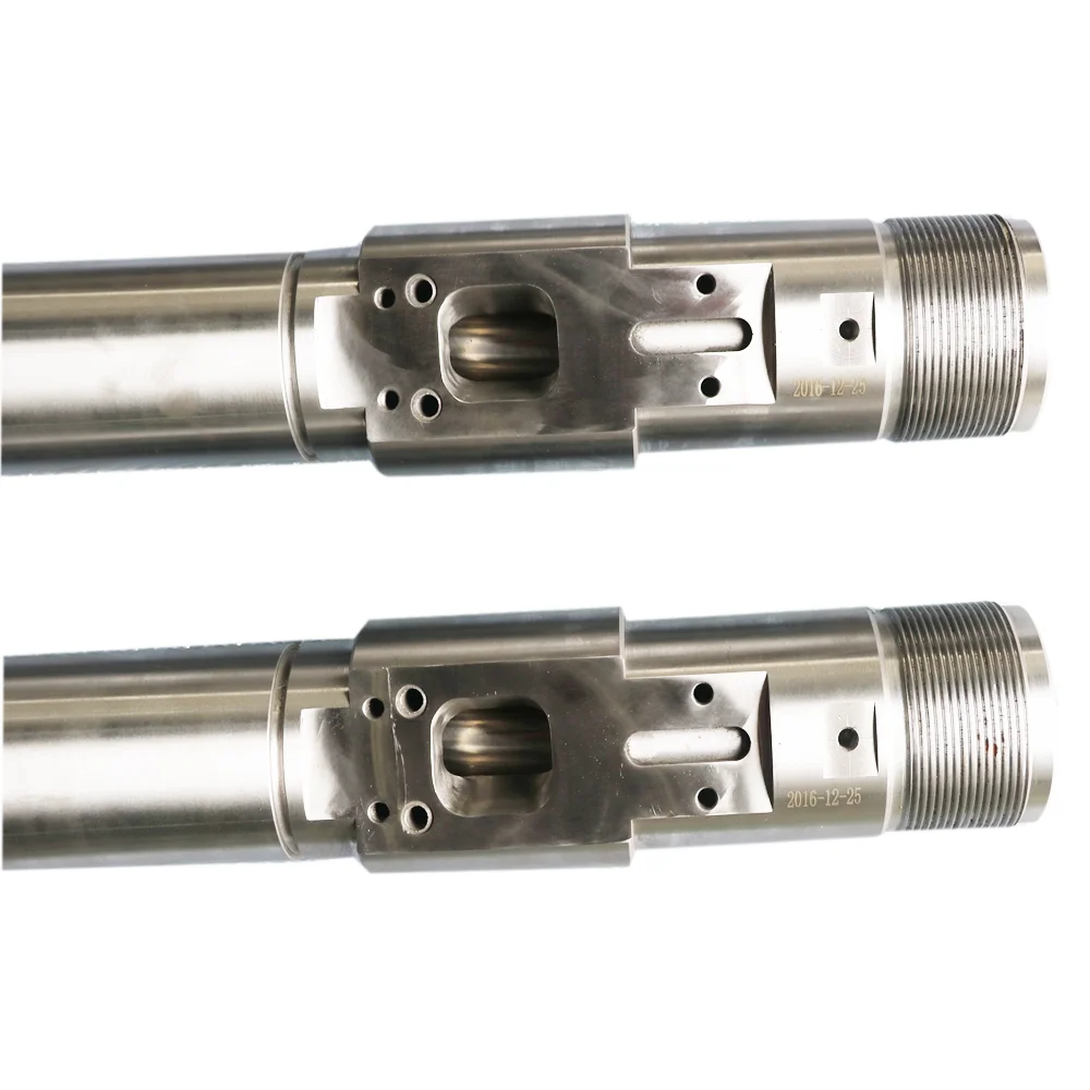 Custom D30 Bimetal Barrel Screw, SACM645, 38CrMoAIA Suitable for vertical injection molding machines