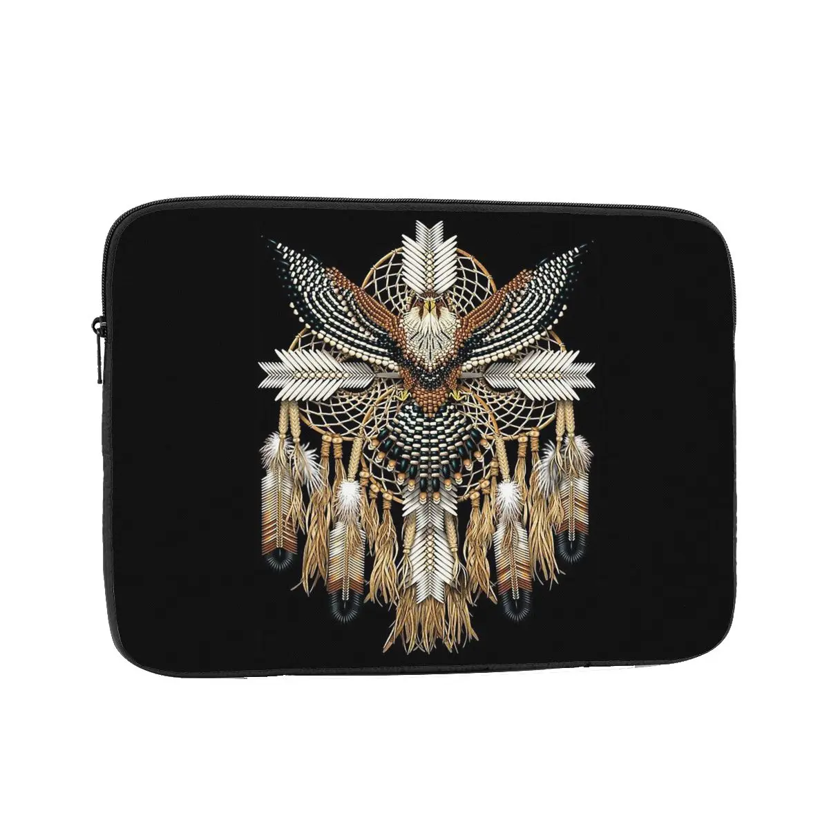 Native Mandala Owl American Notebook Laptop Bag Case Pouch 10 12 13 15 17 Inch Notebook Sleeve Cover Bag Tablet Shockproof Bag