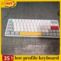Nuphy Air60 V2 Tri-Mode Low Profile Mechanical Keyboard 60% 64 Keys 1000hz Mac Portable Small Array PC Laptop Gaming Keyboard