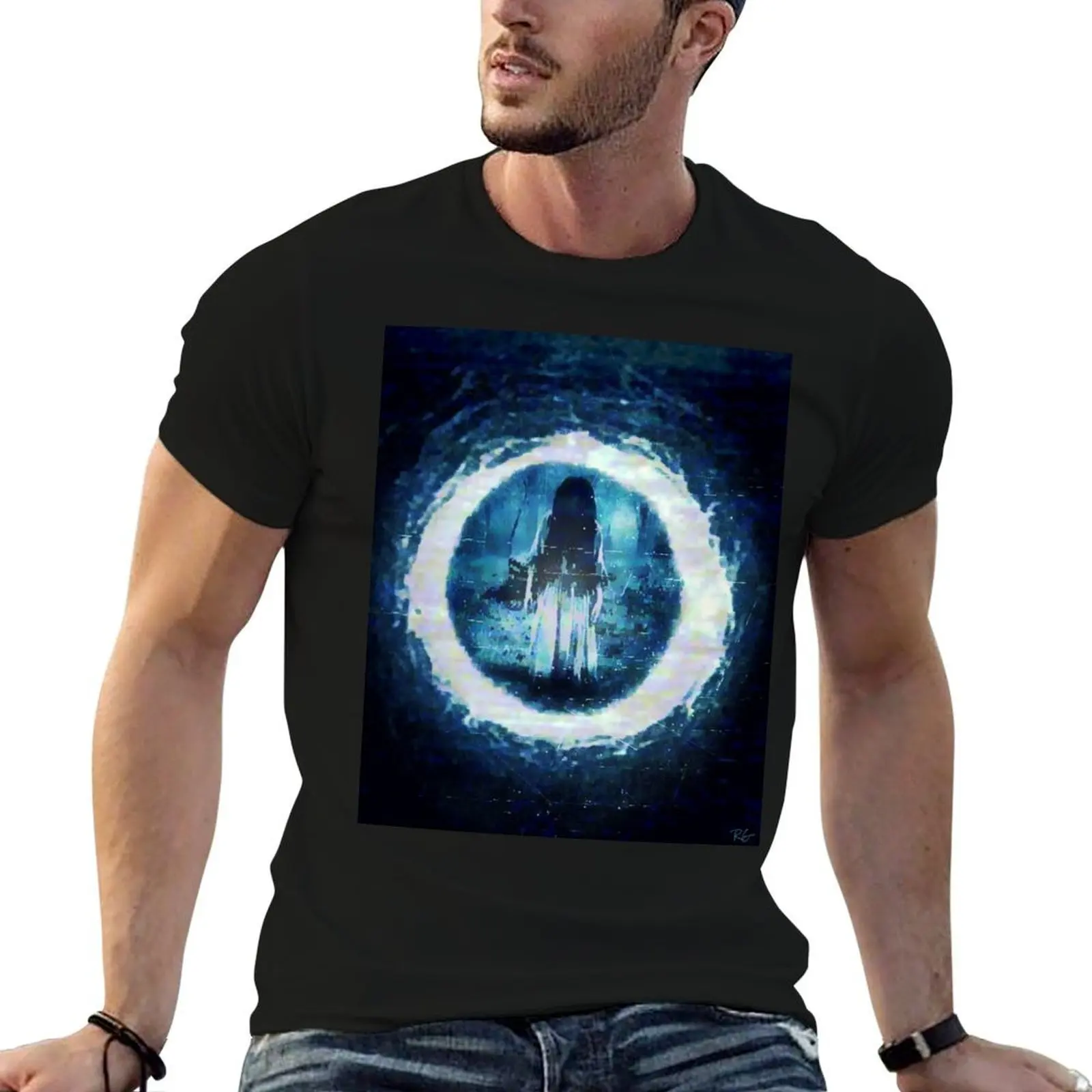 The Ring T-Shirt man t shirts graphic man t shirts high quality luxury brand t shirt men 100% cotton luxury brand T-shirt