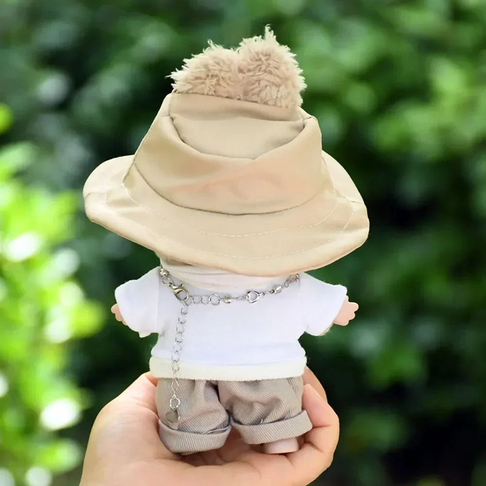 Mini ropa de muñeca de peluche de 17cm, accesorios de atuendo para muñecas de ídolo Kpop Exo Labubu de Corea, conjunto de ropa moderna, regalo para niños