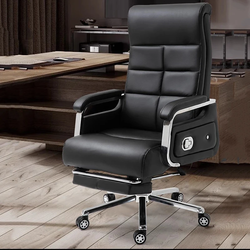 

Working Leather Office Chairs Gaming Executive Relaxing Rolling Armchairs Conference Beauty Silla De Oficina Office Supplies