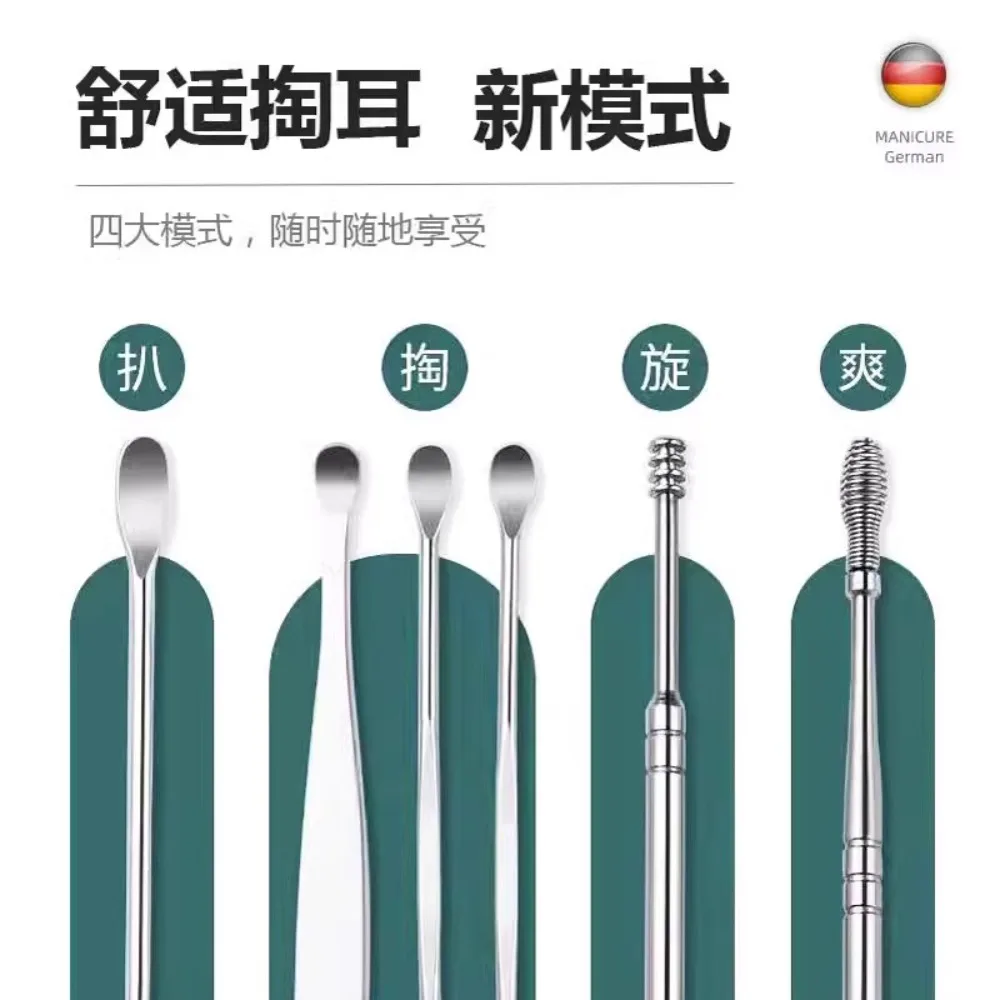 Nieuwe Nagelknipper Set 4/10 Stuks Met Lederen Tas Professionele Trimmer Pedicure Care Tools Manicure Set Thuiszorg gift Uñas