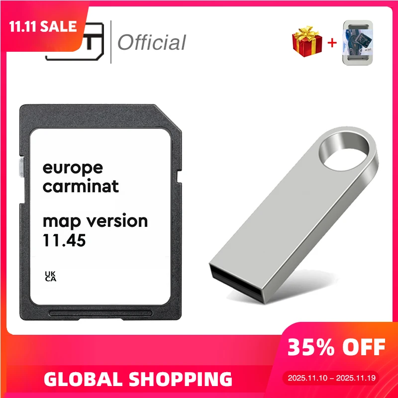

Carminat 11.45 Europe Maps 2025 for Renault Megan Clio Laguna Scene Car Sat Nav GPS Navigation SD Card 8GB 8201756571 SMIOST