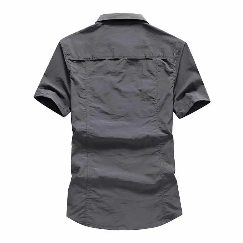 

209 Men's Qui Drng ort Sve irt plus Size 20 Loose Fit Sun Protection Treaent Cotton Ice Sensation Summer irt