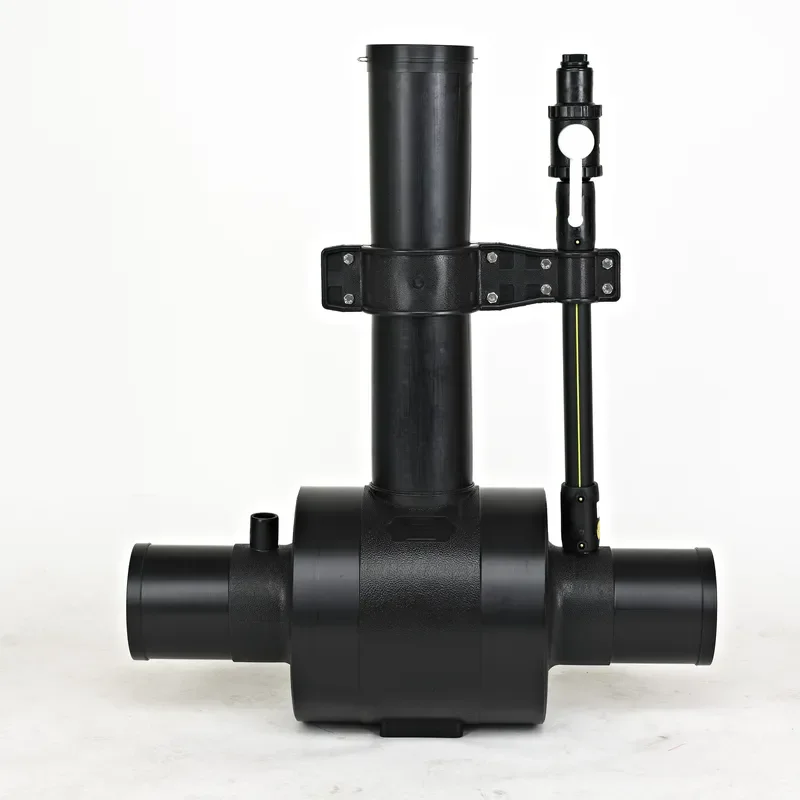 PE/Buried Polyethylene of Single pp Ball Valve for Made in China Hdpe Pipe Fitting Saddle Clamp