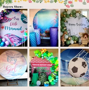 8ベストセールスバックドロップカバーラウンド-8