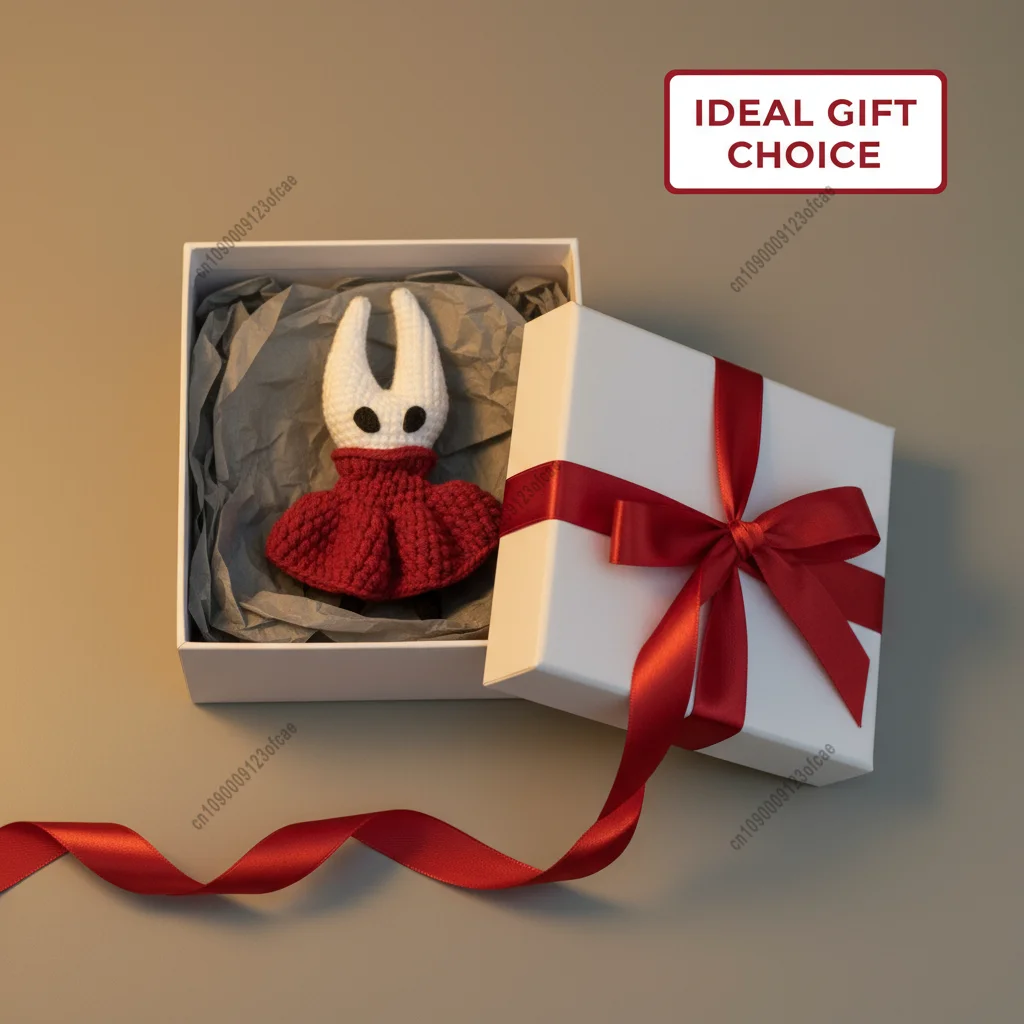 الجوف فارس 2 اليدوية الكروشيه الدبور حلية 14 سنتيمتر قلادة لطيف الإبداعية محبوك سطح المكتب الديكور الأطفال هدية الكريسماس