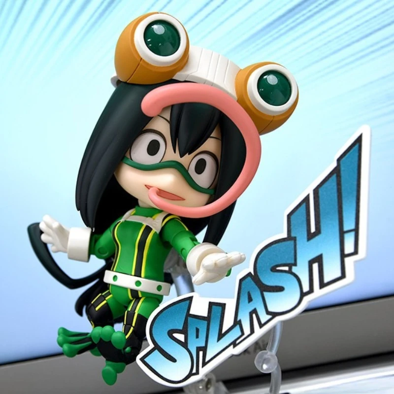 

Good Smile Original :Anime My Hero Academia Tsuyu Asui Q version figma PVC Action Figure Anime Figure Model Toys Figure Collecti