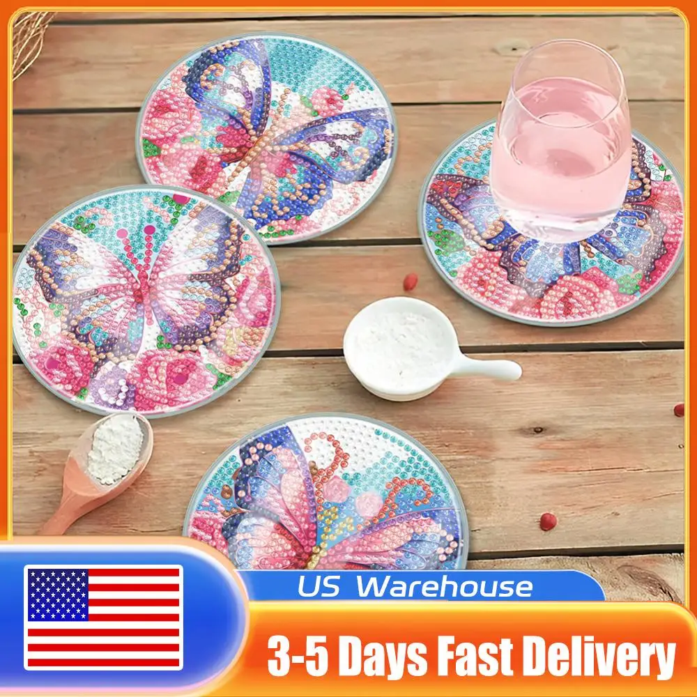 

6 шт., алмазная подставка с полной дрелью и держателем, акриловая алмазная живопись, подставка «сделай сам», моющиеся для взрослых, подарочные принадлежности для начинающих