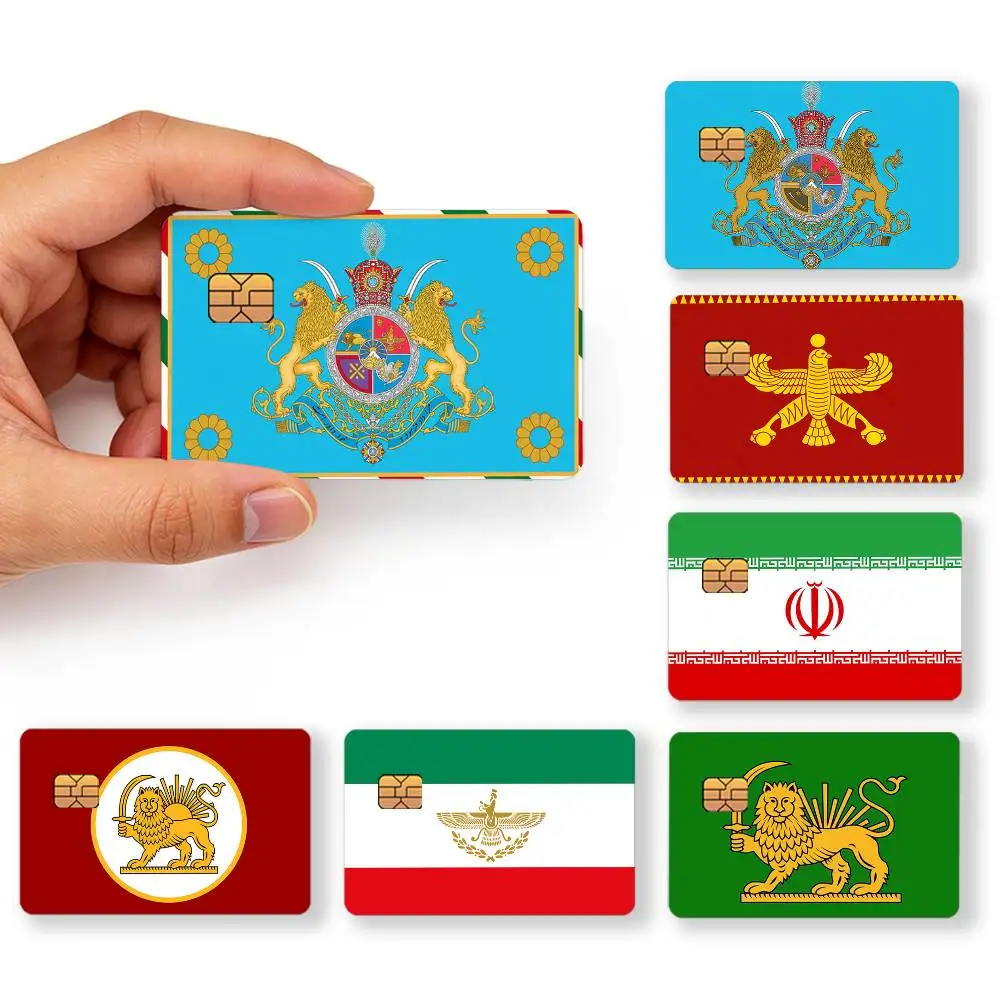 Historic Persian Immortal Guard Creative Bank Card Sticker Covers Chip Cards Credit Card Skins Scratch Protection