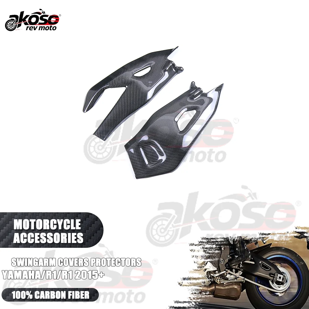 

Swingarm Covers Protectors Motorcycle Accessories For Yamaha R1 R1M 2015 2016 2017 2018 2019 100% Carbon Fiber Swing Arm Panel