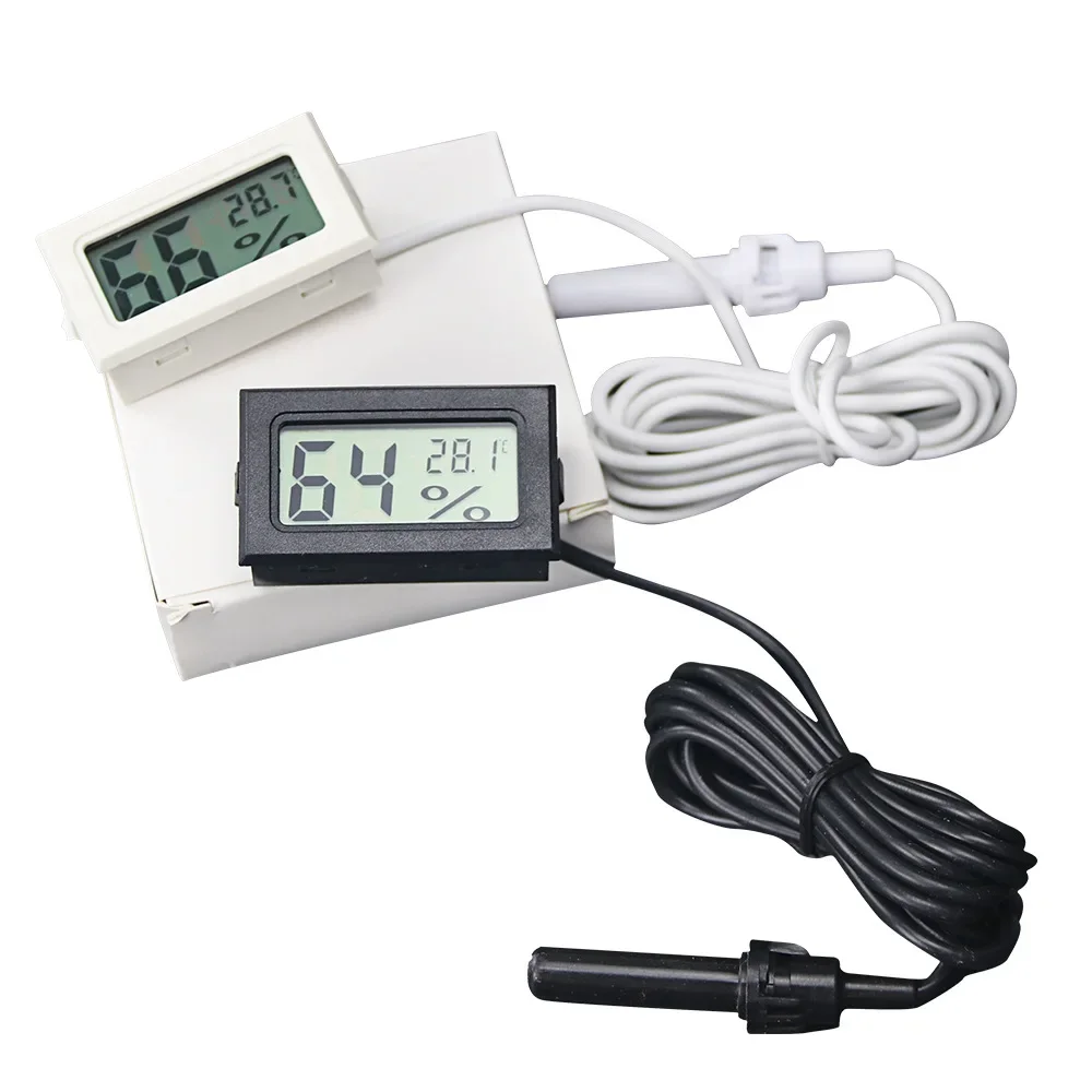 ANew Honeycomb Sensor Embedded Electronic Temperature Gauge Split Mini Digital Honeycomb Temperature And Humidity Meter
