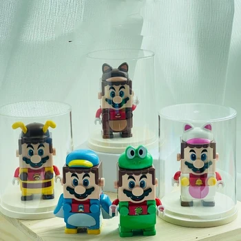 Super Mario Broer Model Bouwstenen Actiefiguren Set Anime Avonturenspel Speelgoed Voor Kinderen Cadeau Compatibel 71369