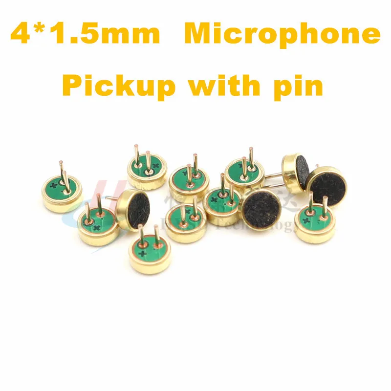 10pcs Microphone 9*7 9*4.5 6*5 6*2.7 6*2.2 6*1.8 6*1.5 4.5*2.2 4*1.5 mm MIC Condenser Electret Microphone with 2 pin Pickup