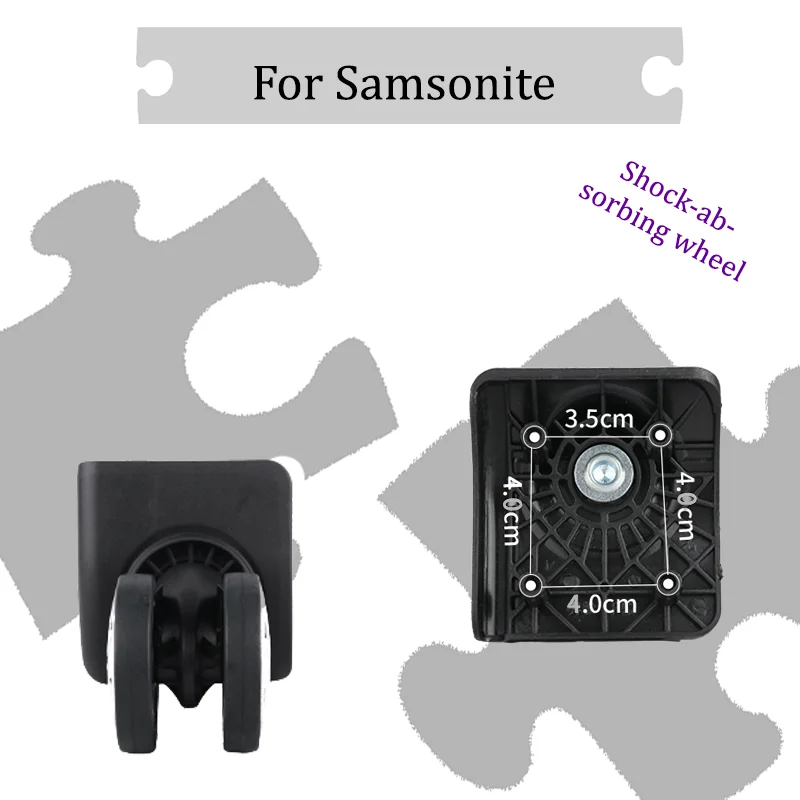 For Samsonite 91T  For Luggage 360°Swivel High Replacement Parts Wheels Wear-Resistant Travel&Business  Suitcase Wheels Rotating