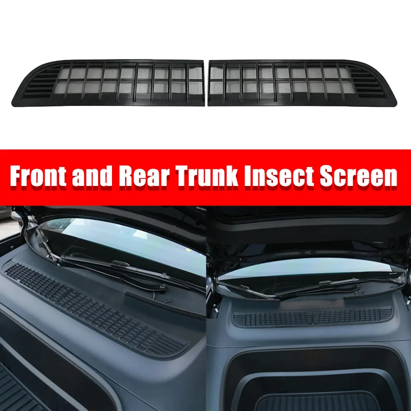 

Front and Rear Trunk Insect Screen for Tesla Model Y Juniper 2025 Inner Grille Insect and Dust Protection Cover Auto Accessories