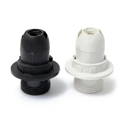 1PCS Edison Screw ES E14 M10 Light Bulb Lamp Holder Pendant Socket & Lampshade Collar