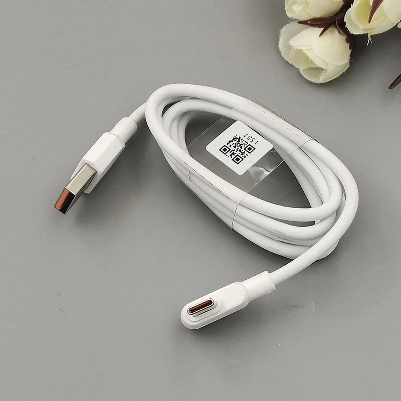 Infinix 90 Degree Elbow USB Type C Cable 100CM Fast Charging Cord Wire For Infinix Note 60 50 40 Pro Zero 40 30 Hot 50 40 30 Pro
