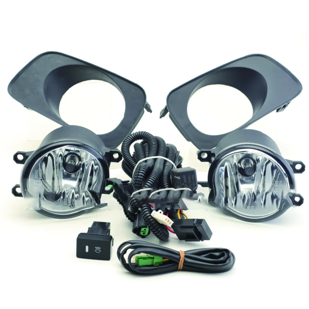 Fog Lamp Full Kit for Toyota Corolla Axio Fielder NZE140 NZE141 2007‑2012 OEM Replacement Fog Light