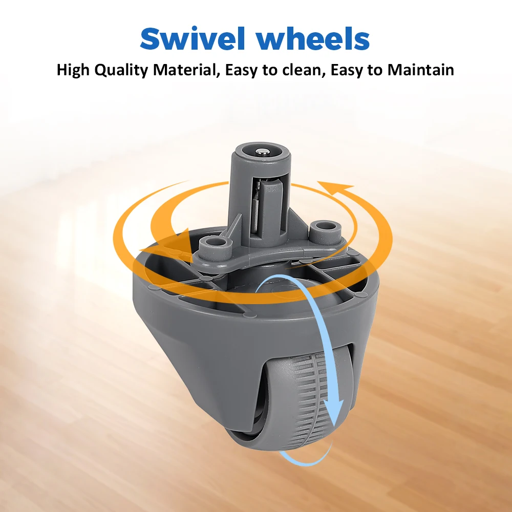 Front Wheels Replacement Part for Narwal Freo X Ultra/Freo Z Ultra/Freo Z10 Ultra/J4/J4 Lite/J5 Robot Vacuum Cleaner Accessories image 2