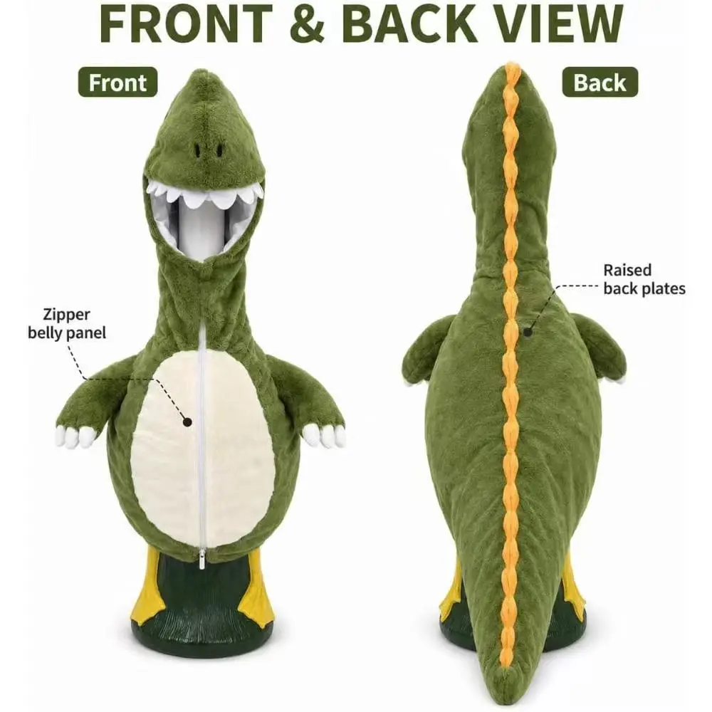 58CM Porch Goose Outfit Halloween Thanksgiving Christmas Goose Costume Outdoor Yard Garden Statue Dress Up Clothes