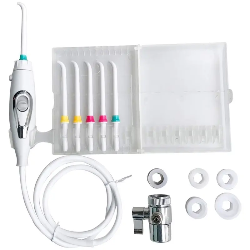 

ABKO- Water Flosser Portable Jet Floss Irrigator Oral Irrigation Faucet Teeth Cleaning Mouth Washer Machine