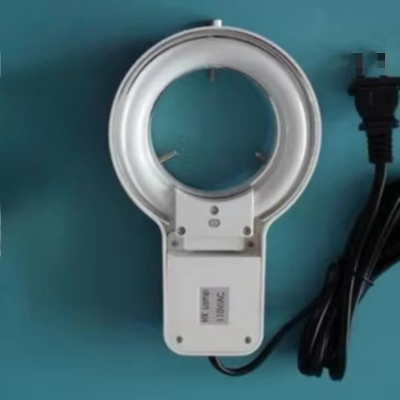 

Microscope LED Light Fluorescent Ring Lamp 64mm Inner Diameter Stereo Microscopio Backlight Illuminator 110V 220V Optional Tools