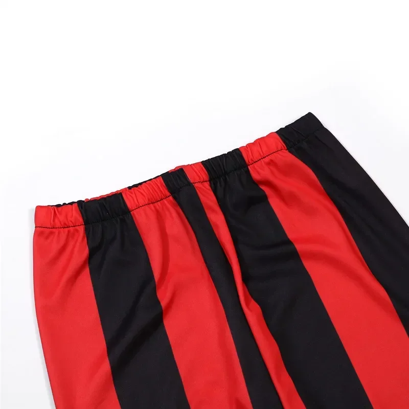 Jungen Piratenkostüm-Set Kurzarm-Oberteil Lange Gestreifte Hose Halloween Trick-Or-Treat Geburtstags-Party-Outfit – Detail 6
