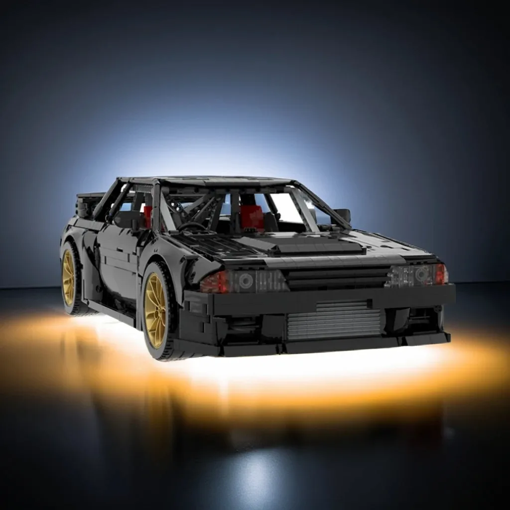 

3634 шт. MOC 1989 японский суперкар строительные блоки DIY R32 Skyline GT-R реплика для любителей автомобилей