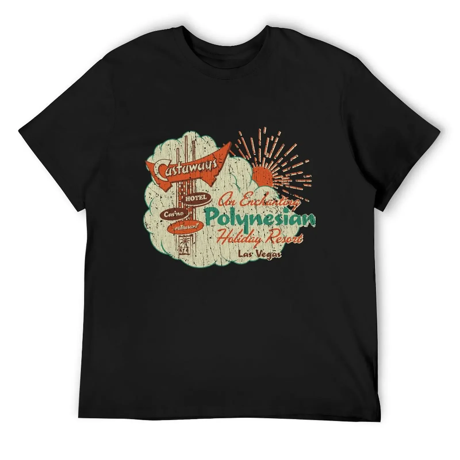 

Castaways Hotel and Casino 1963 T-Shirt cotton graphic tees customizeds oversized graphic tee T-shirt men