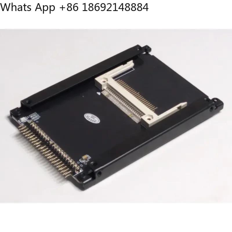 CF to IDE Adapter Card with Dual CF Card Slots and 2.5-inch Shell for 2.5-inch IDE Hard Disk 44-pin PATA