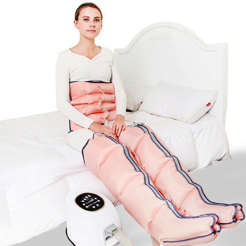 Smart Air Compression Massager with New Design Three-dimensional Circulation for Body and Leg Relief Targets Soreness
