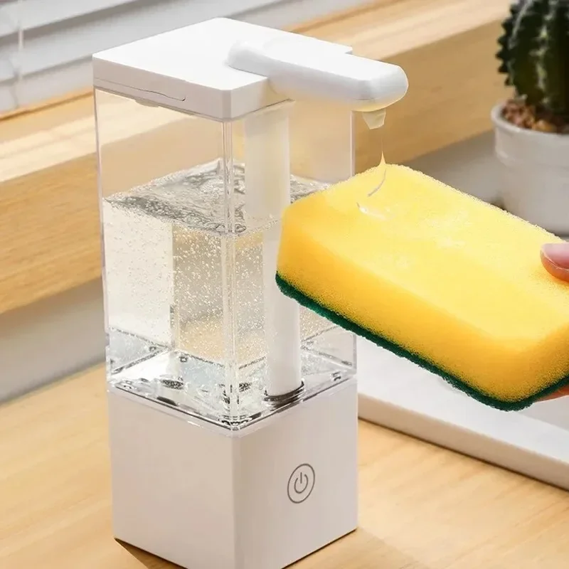 

for Kitchen Bathroom Shampoo Shower Gel Detergent490ml Automatic Liquid Soap Dispensers Recharge Sensor Hand Sanitizer Machine