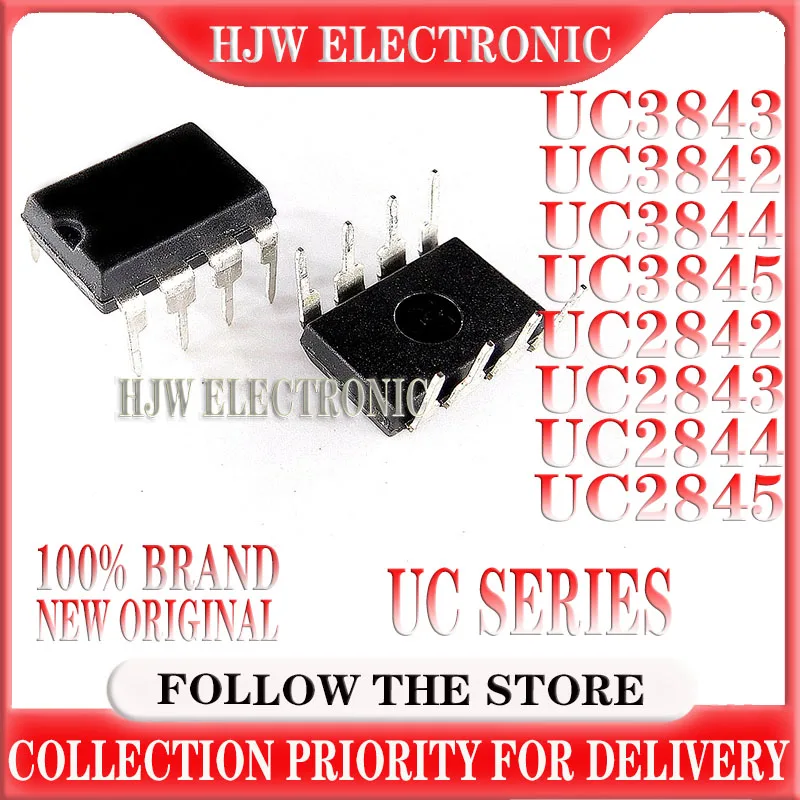 

10PCS UC3843AN UC3843A UC3843 DIP-8 UC3843BN UC3842AN UC3844AN UC3845AN UC3842BN UC3844BN UC3845BN UC3842 UC3844 UC3845 UC2842